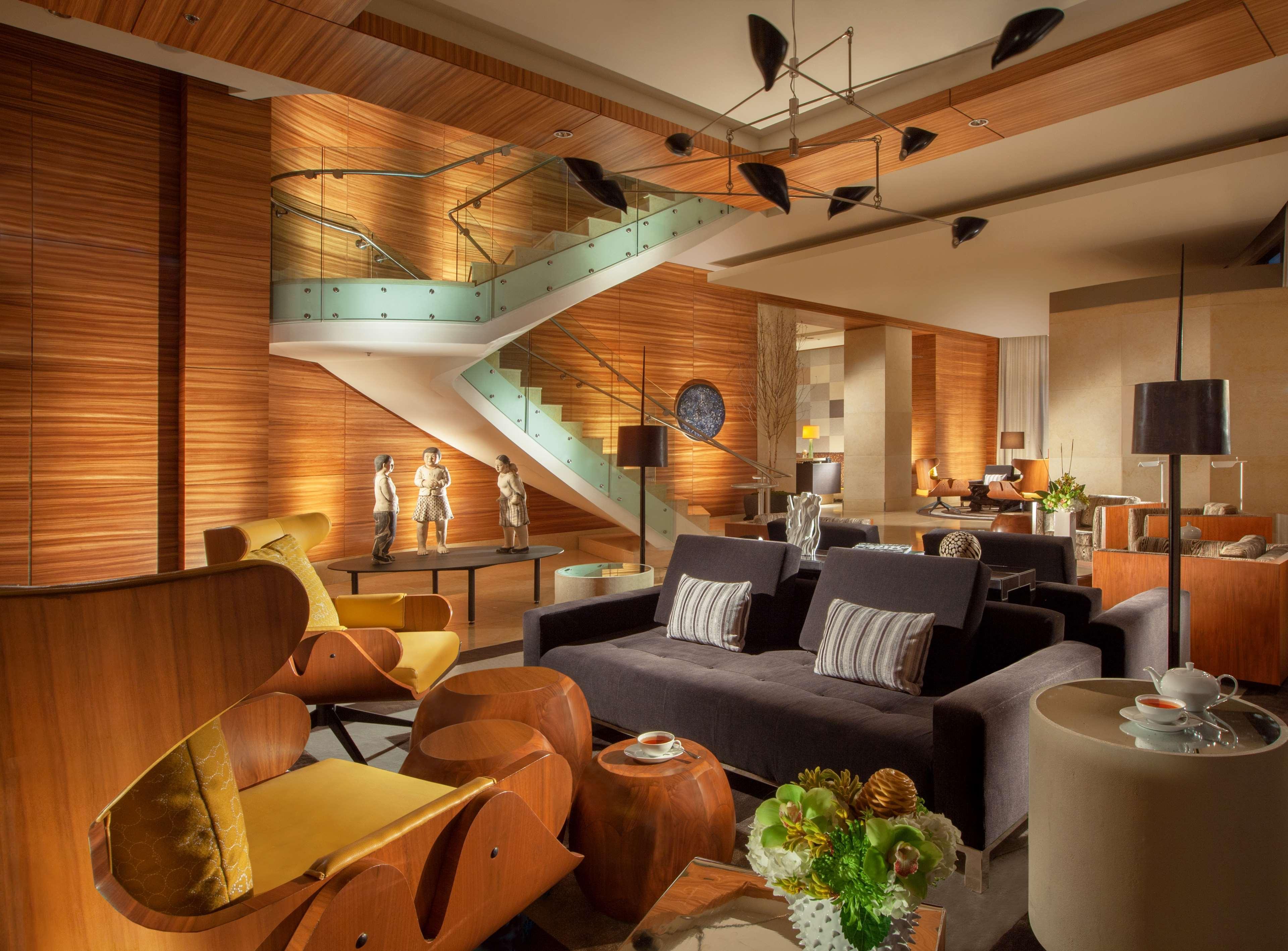 ホテル パン パシフィック シアトル エクステリア 写真 The Living Room at The Residence